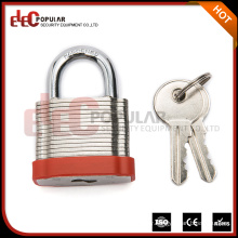 EP-8561 Elecpopular Factory For Sale Products Laminated Steel Shackle Solid Padlock